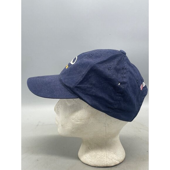 vans boreal baseball hat cap snap back blue American flag adjustable READ - Picture 6 of 6